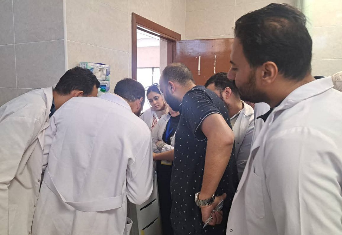 دعم مستشفى الصدر بأحدث أجهزة العلاج الطبيعي